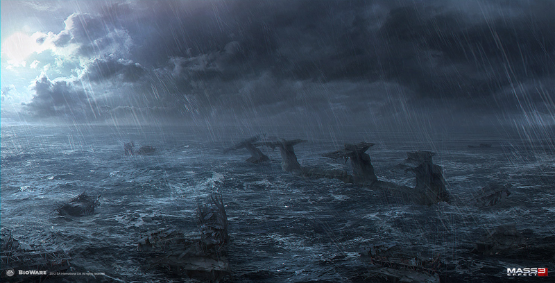 Illustration for article titled Here's One Of The Guys To Thank For Mass Effect 3 Ending On A Brighter Note